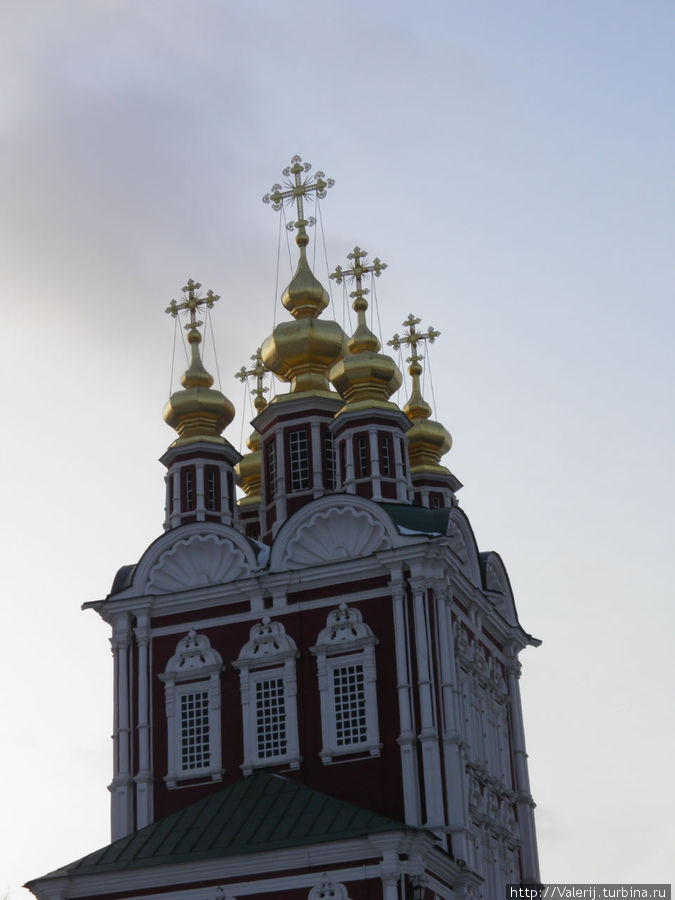 Навратная церковь — визитка Новодевичьего Москва, Россия