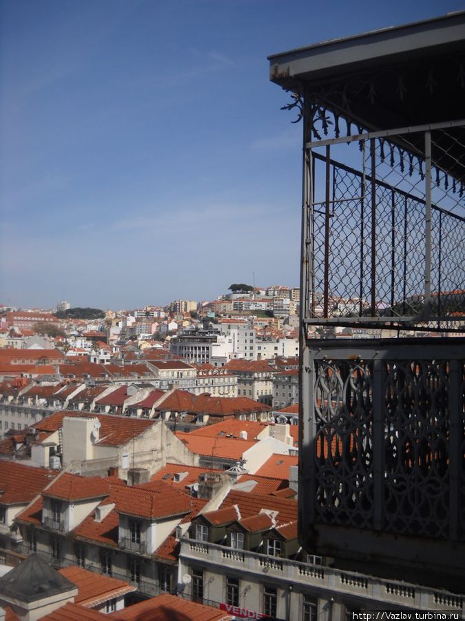 На смотровой площадке Лиссабон, Португалия
