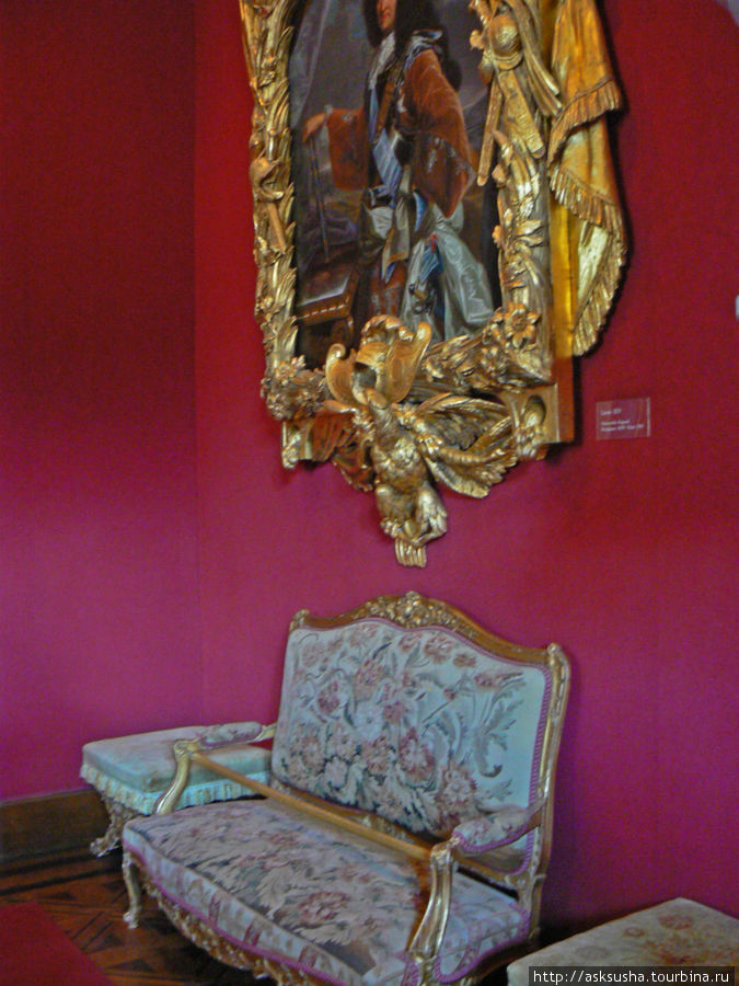 В салоне Людовика XIV Шенонсо, Франция