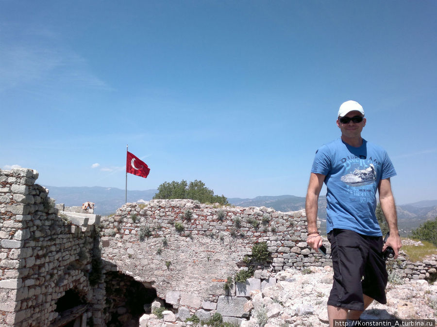 на крепости Милас, Турция