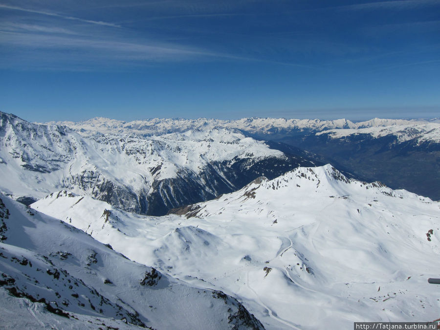 Горнолыжный район катания Paradiski / Les Arcs Ла-Плань, Франция