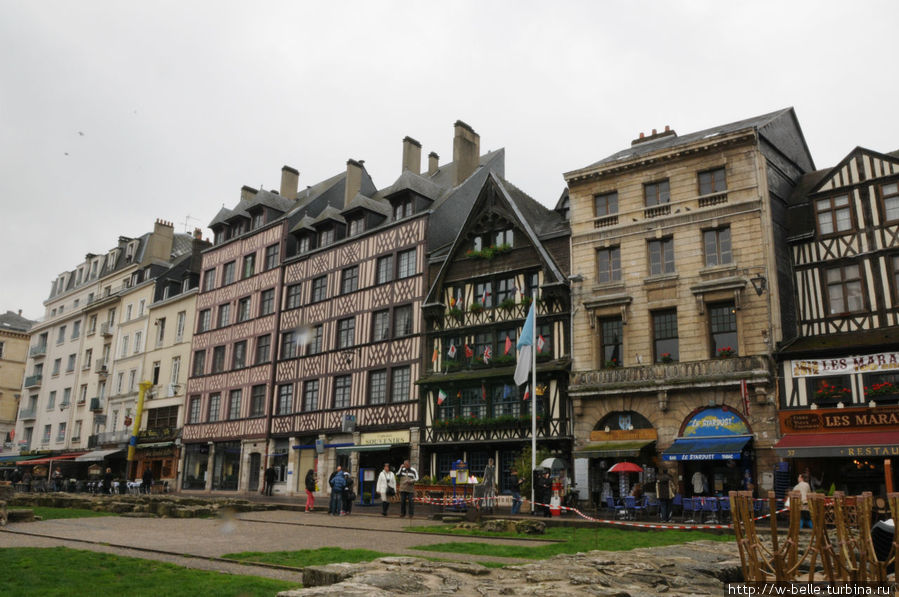 Площадь Старого рынка. Руан, Франция