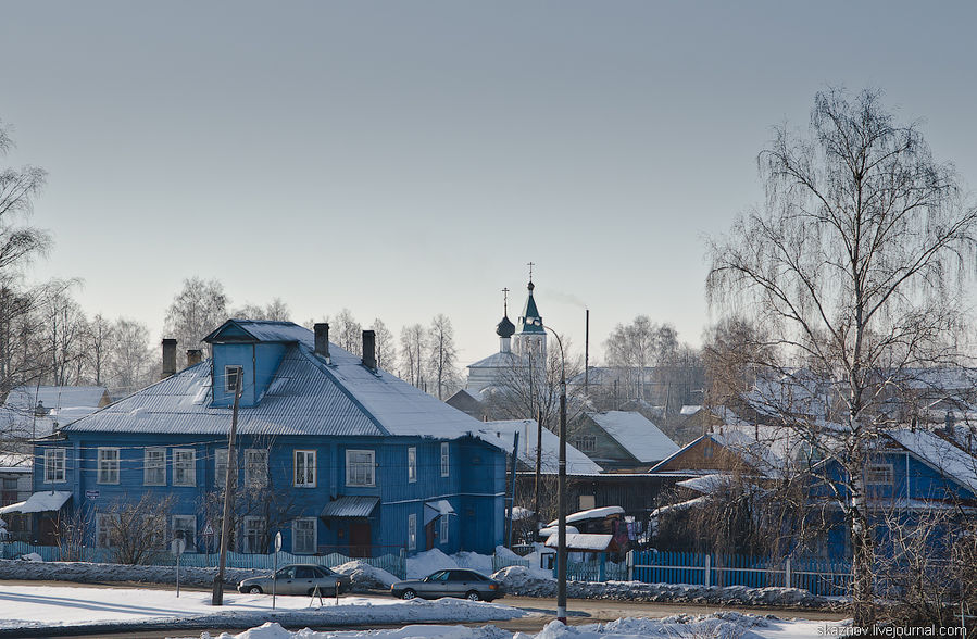 Мороз и солнце, день чудесный... Городец, Россия