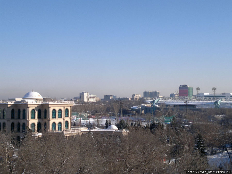 Мороз и солнце... Алматы, Казахстан