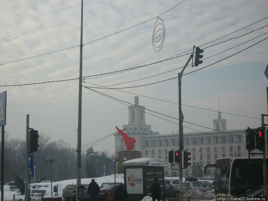 Красная пятка ))) Бухарест, Румыния