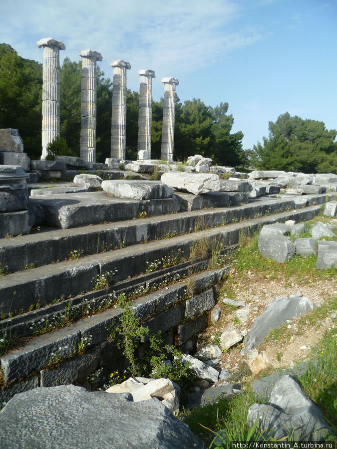 Храм Афины3 Кушадасы, Турция