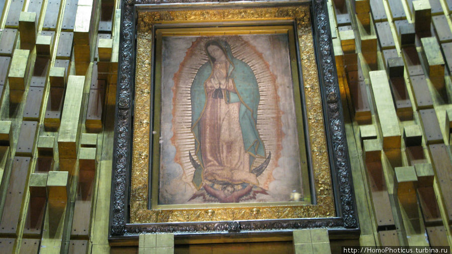 икона Девы Марии Гваделупской Штат Мехико, Мексика
