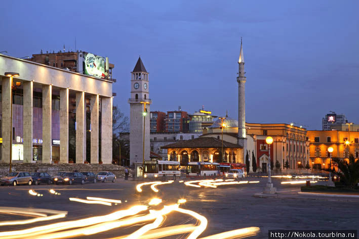 Площадь Скандербега Префектура Тирана, Албания
