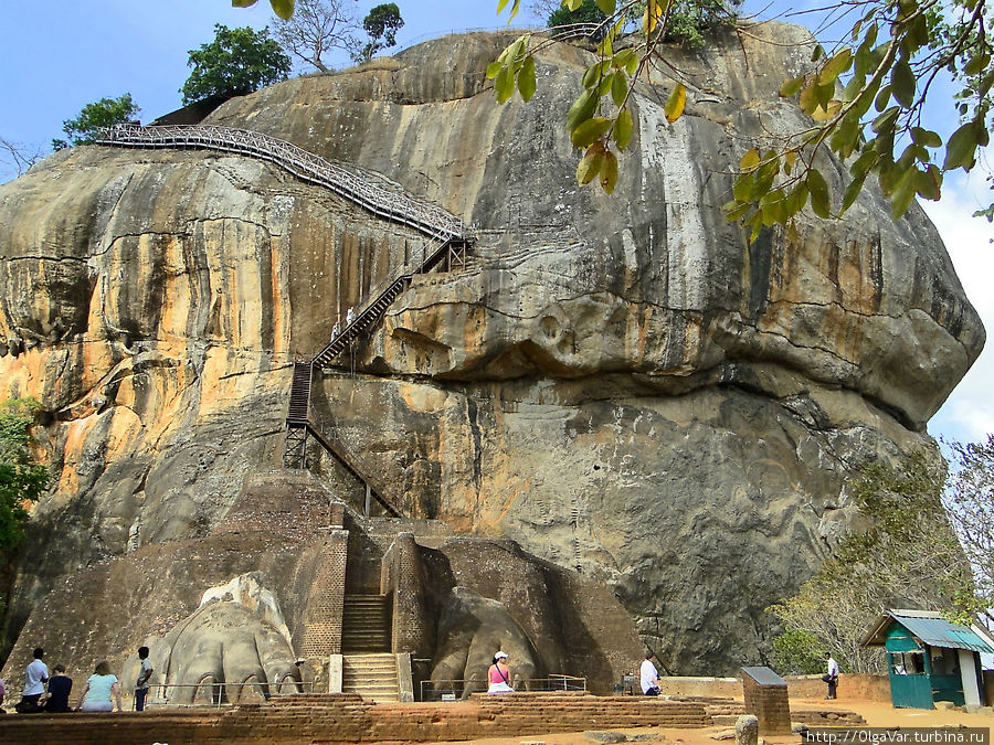 Львиная гора Сигирия, Шри-Ланка