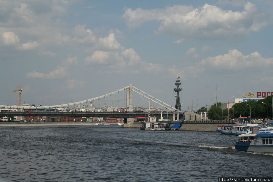 вид на Крымский мост