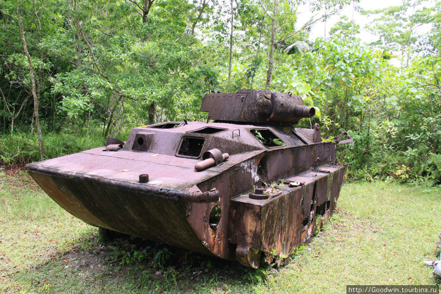 А это уже американский морской танк Палау