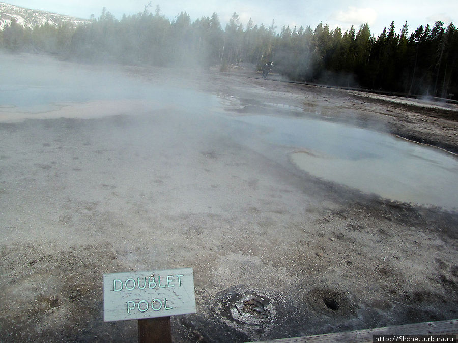 Быстрое знакомство с Холмом гейзеров (Geyser hill) Йеллоустоун Национальный Парк, CША