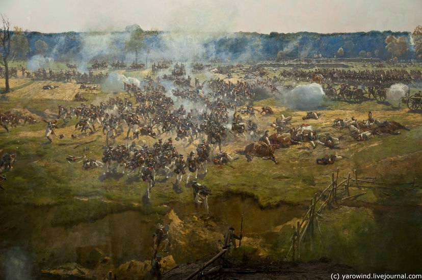 Написал панораму художник Франц Рубо в 1912 г – к столетию битвы. Москва, Россия