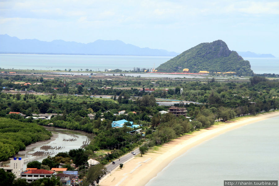 На берегу Сиамского залива Прачуап-Кхири-Кхан, Таиланд