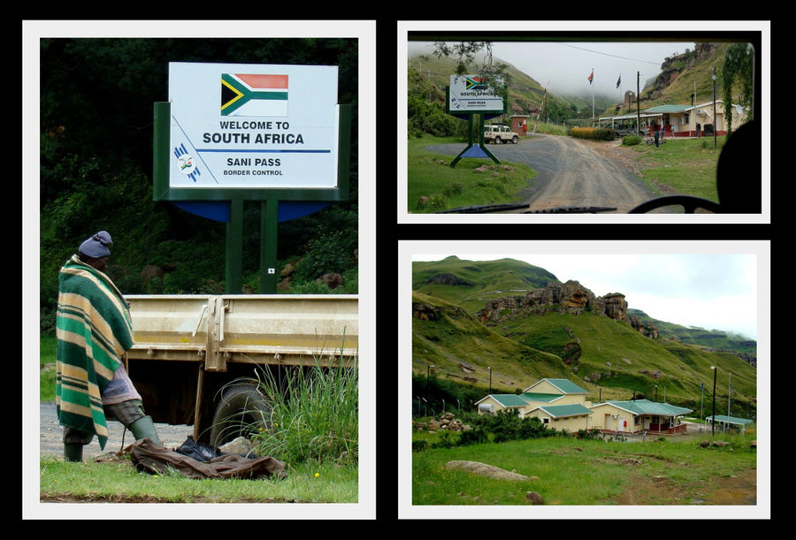 Граница. Лесото