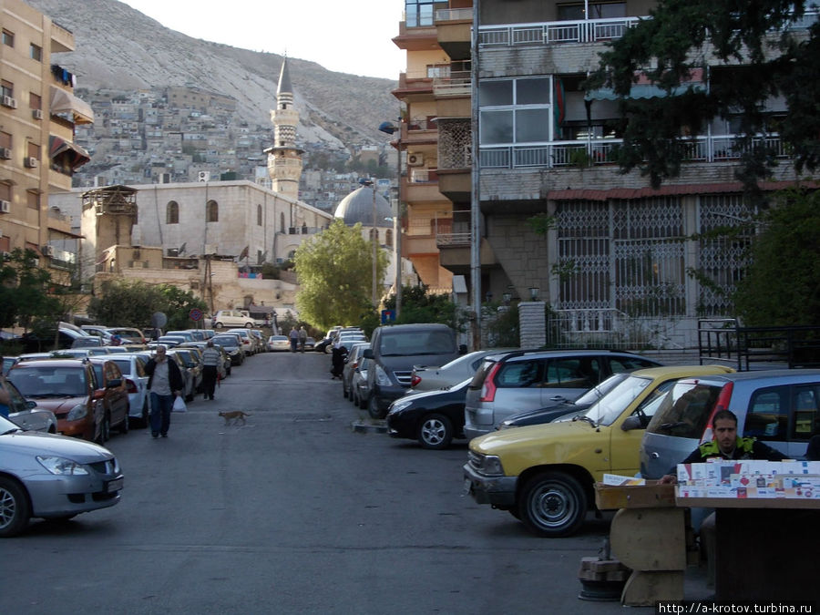 улица в центре Дамаск, Сирия
