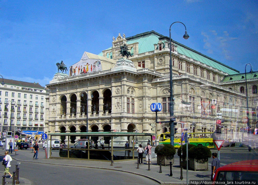 Знаменитая  венская опера Вена, Австрия