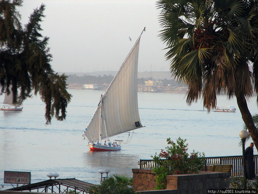 Фелука на Ниле Египет