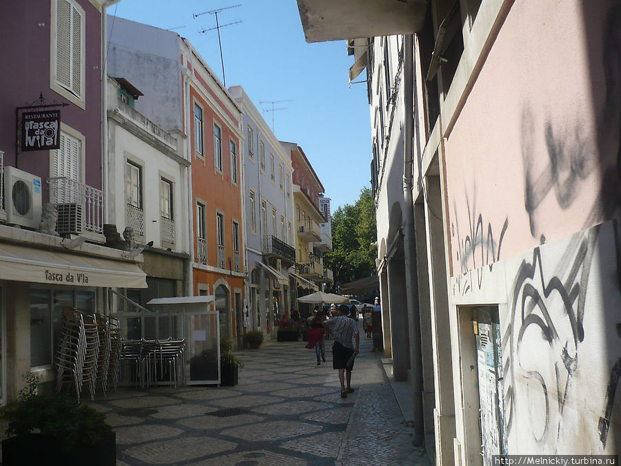 Прогулка по маленькому городку Кашкайш, Португалия
