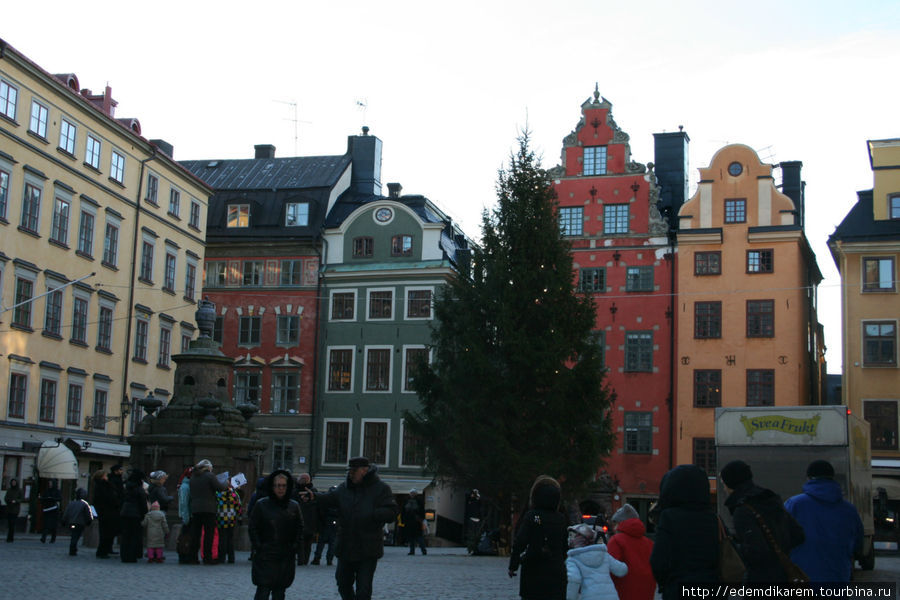 Улицы старого города Стокгольм, Швеция