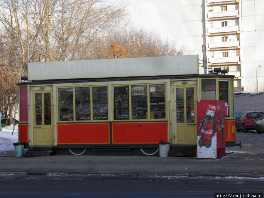 Москва, Бистро и ностальгия по ретро трамваю Москва, Россия