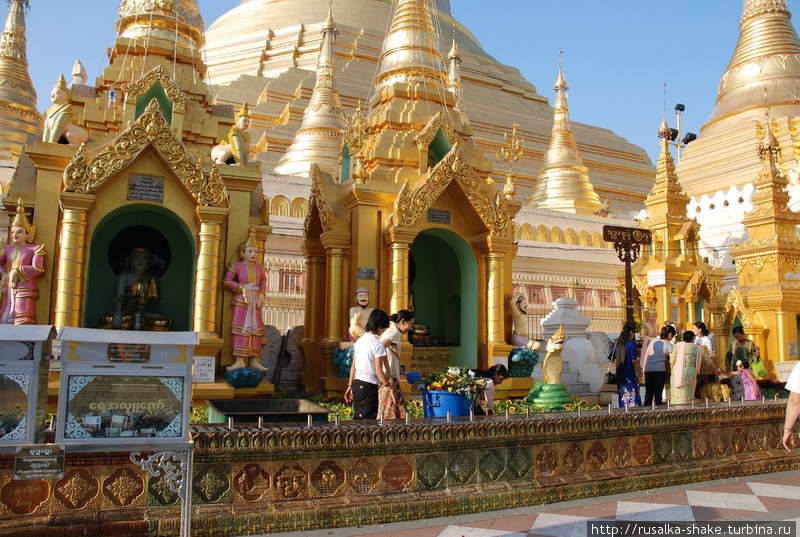 Шведагон, сказка Янгон, Мьянма
