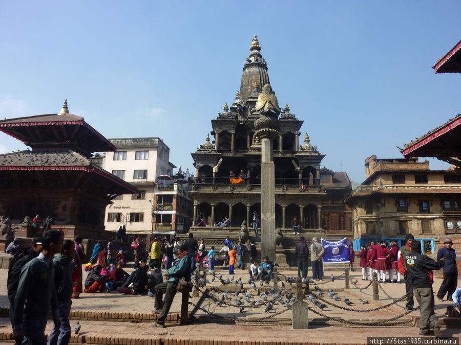 Патан. Дворцовая площадь. Храм Кришны. Патан (Лалитпур), Непал