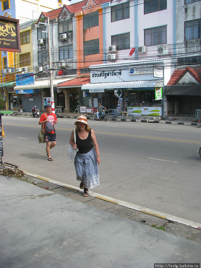 На улицах Бан Пе Остров Самет, Таиланд