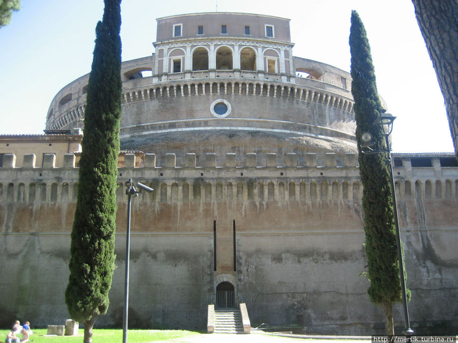 Замок Святого Ангела: мавзолей, крепость или тюрьма? Рим, Италия