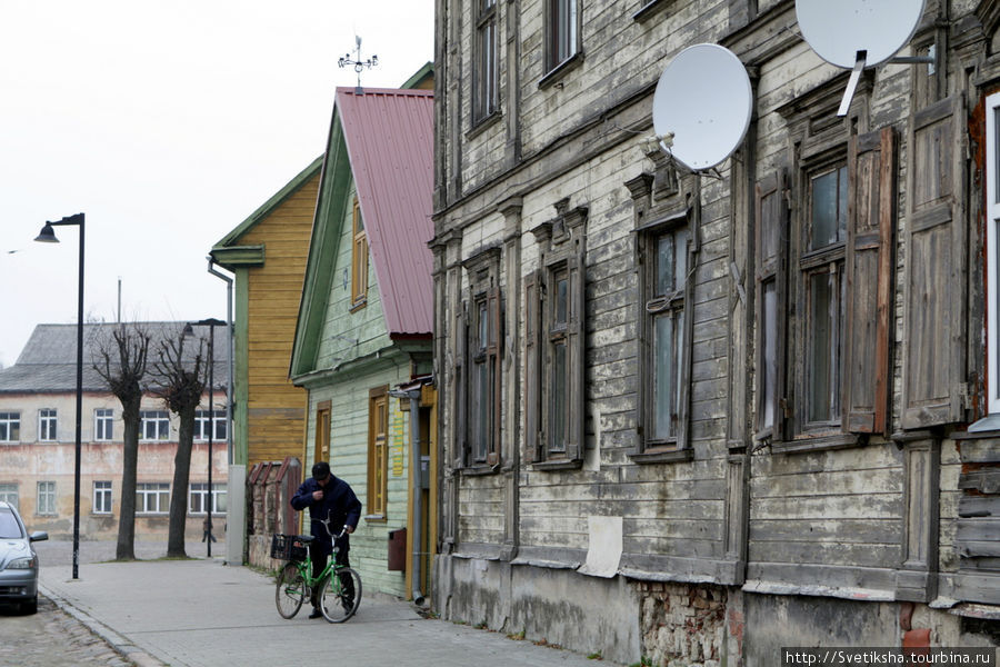 Улочки старой Елгавы Елгава, Латвия