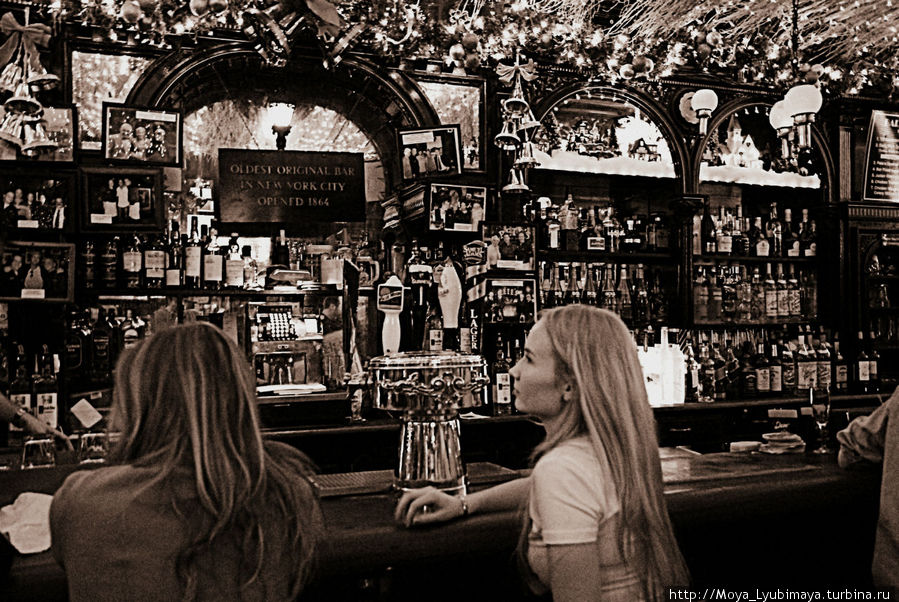 самый старый бар НЙ Pete’s Tavern Нью-Йорк, CША