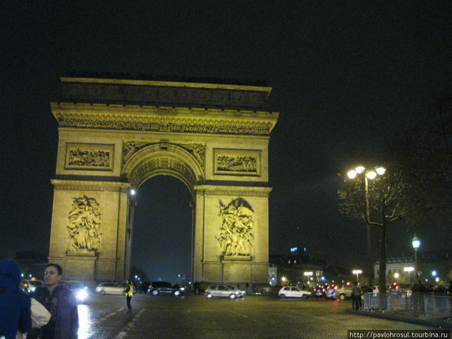 Arc de Triomphe Париж, Франция