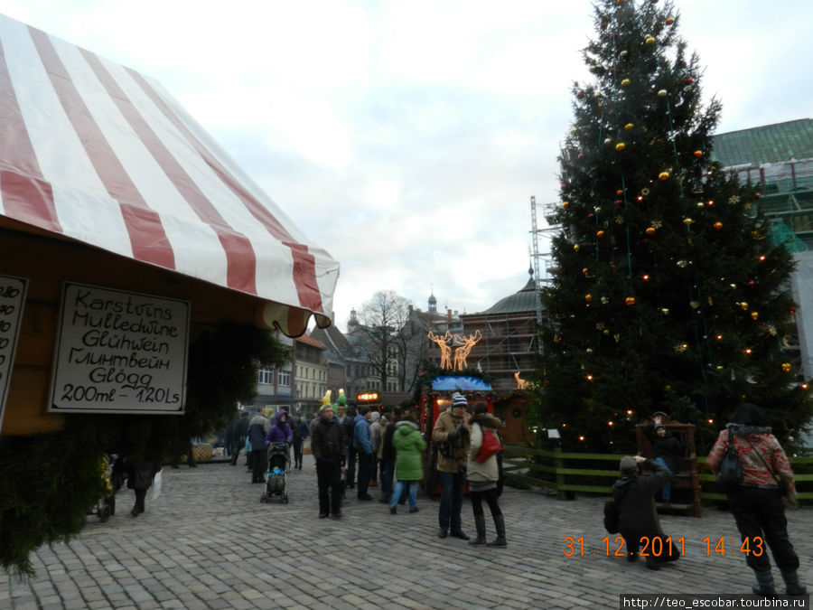 Новогоднее настроение (Рига 2012) Рига, Латвия