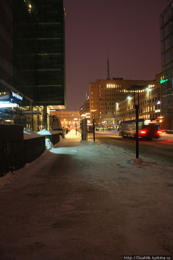 Хельсинки за два дня до Нового года Хельсинки, Финляндия