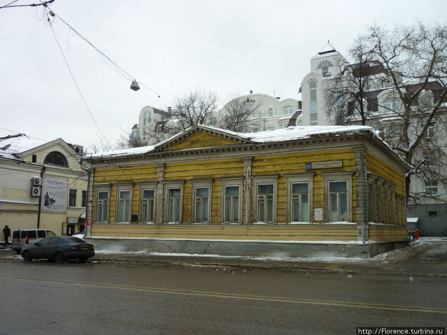 Старая басманная старые фото. Старая Басманная 36. Дом Чаадаева на новой Басманной. Особняк архитектора Гончарова. Особняк Мараевых на старой Басманной в Москве.