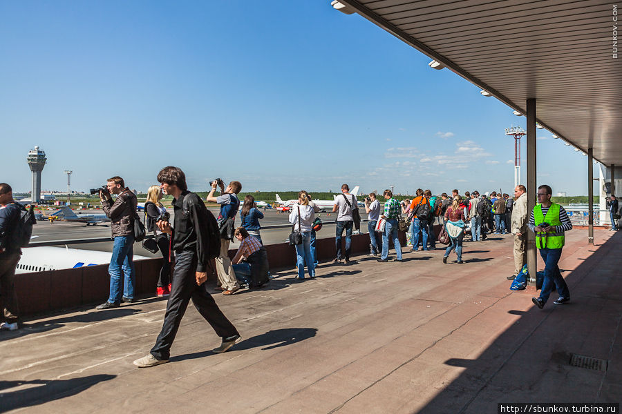 Официальный споттинг в аэропорту «Пулково» 2012 Санкт-Петербург, Россия