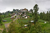 Гангтей-гомпа, самый большой монастырь школы ньингма в Бутане