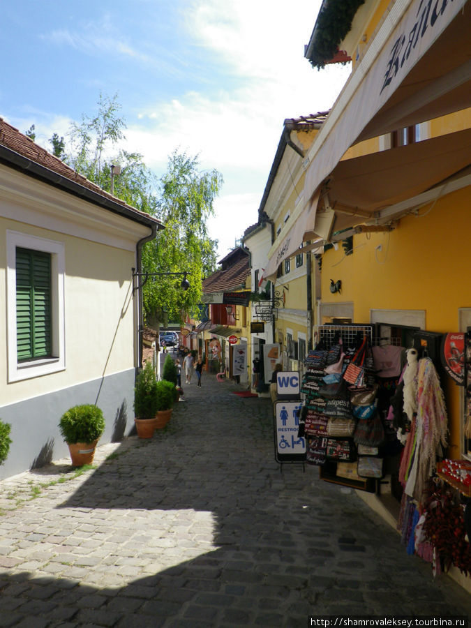 Улица торговцев Сентендре, Венгрия