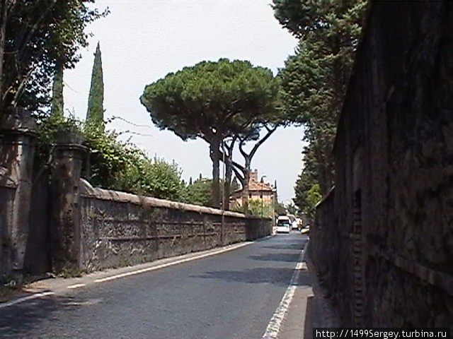 В окрестностях Аппиевой дороги Рим, Италия