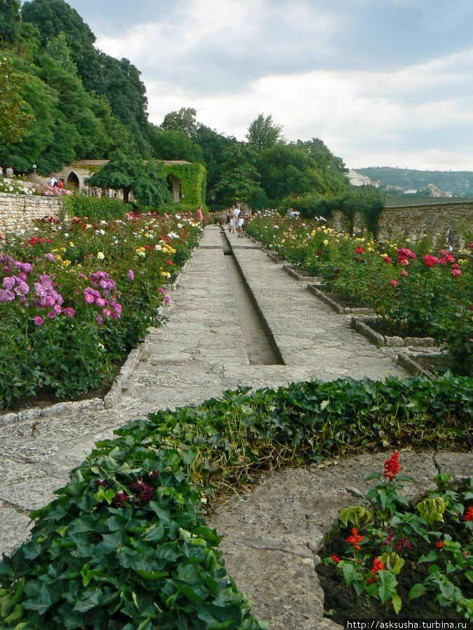В розарии собраны более 50 видов роз. Балчик, Болгария