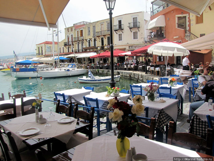 многочисленные рестораны вокруг Ретимно, Греция