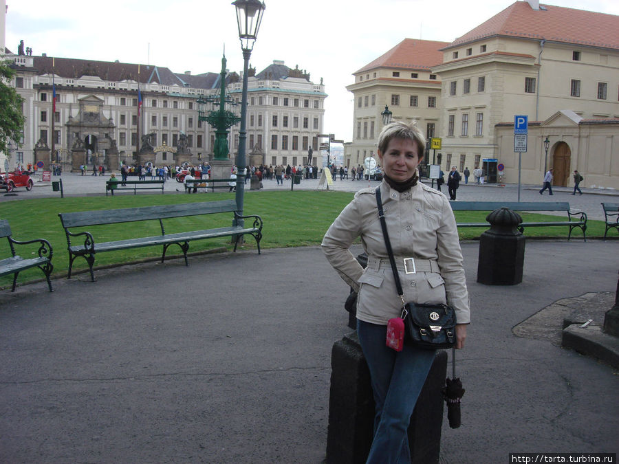 Почти у дворца Прага, Чехия