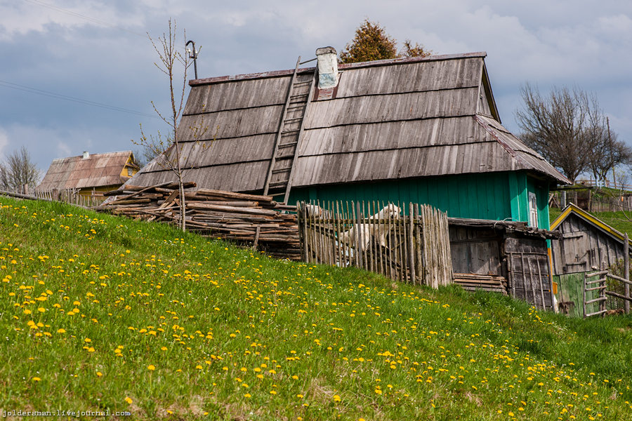 Весенние Карпаты, гуцулы, rоры, пейзажи, собаки... Яремче, Украина
