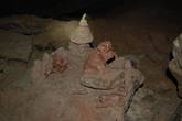 Глиняные поделки посетителей Таничкиной пещеры