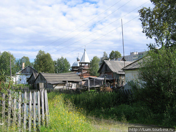 Частный сектор. Оленегорск, Россия