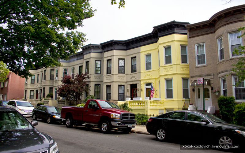 Прогулка по Bay Ridge Нью-Йорк, CША