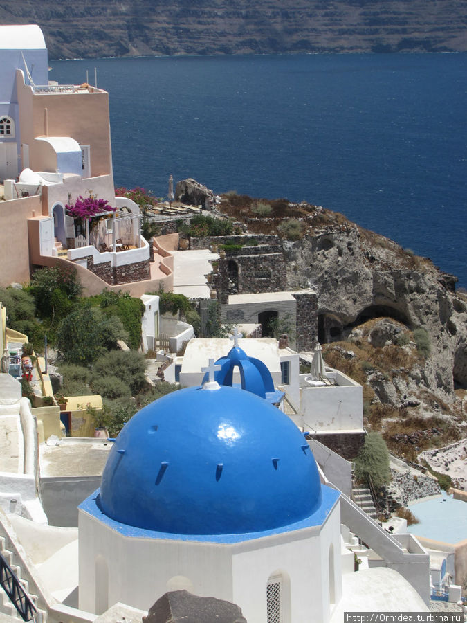 Санторини — открытка на память о Греции Остров Санторини, Греция