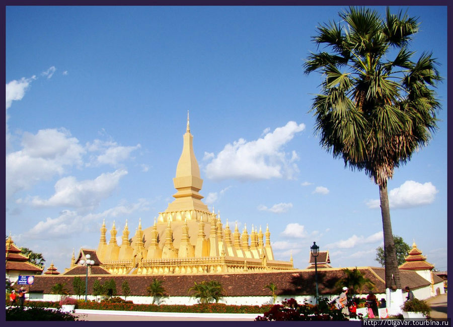 Когда меркнет солнце, или главная ступа Вьентьяна Вьентьян, Лаос