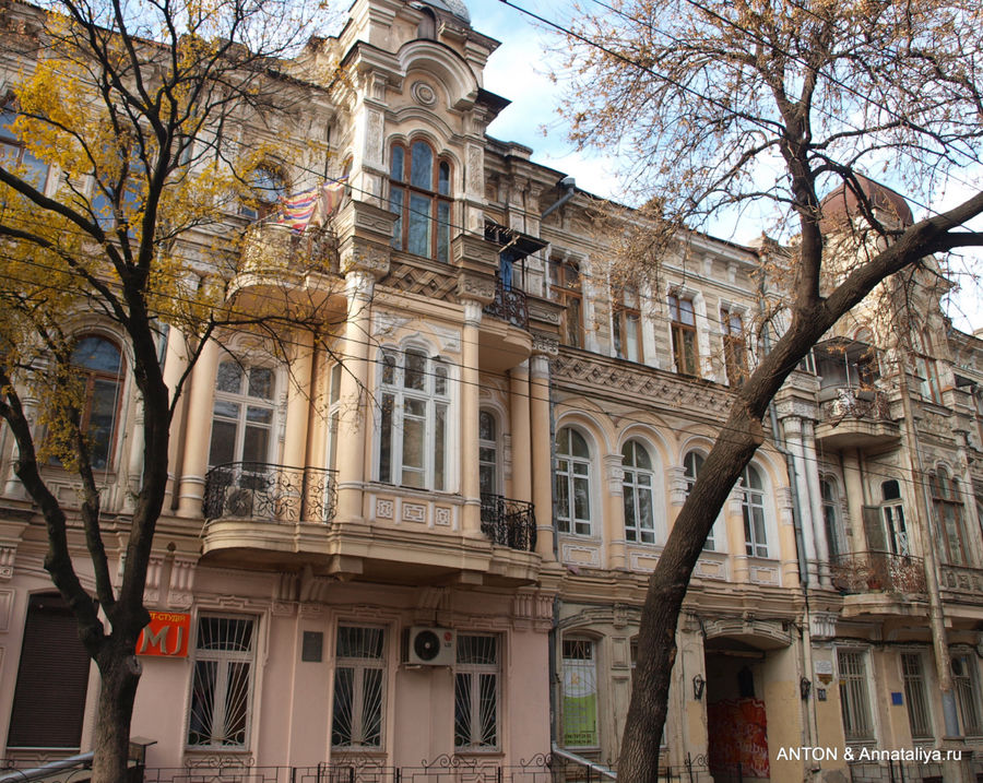 Дом, где жил Шолом-Алейхем Одесса, Украина