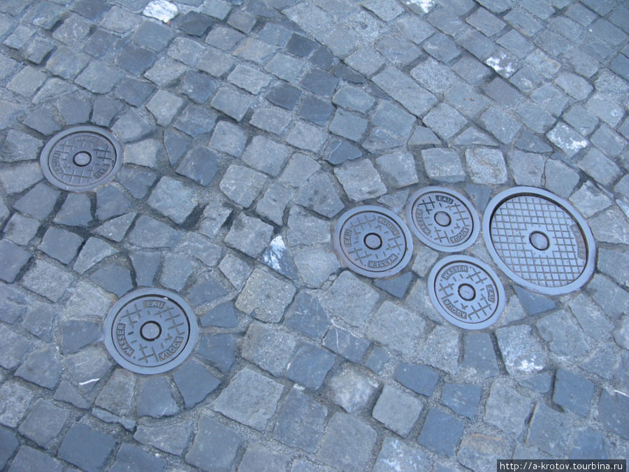 много колодцев малого диаметра Цюрих, Швейцария